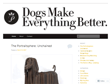 Tablet Screenshot of dogsmakeeverythingbetter.com
